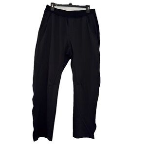 Lululemon Warpstreme Pull On Pants Stretch Large Mens Black M5588S